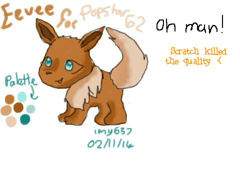 Eevee for Popstar62