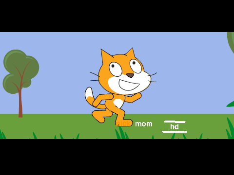 Full 16 Frame Scratch Cat Walk Cycle nick mom hd v4