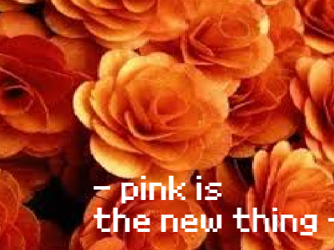 - Pink is the New Thing - dtae -