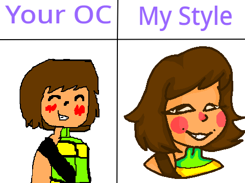Your OC in my Style 16