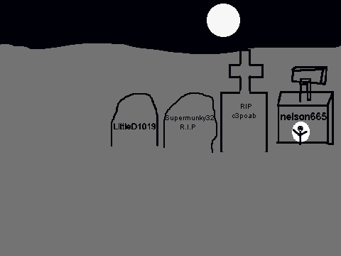 Add a gravestone with your username on it![1]
