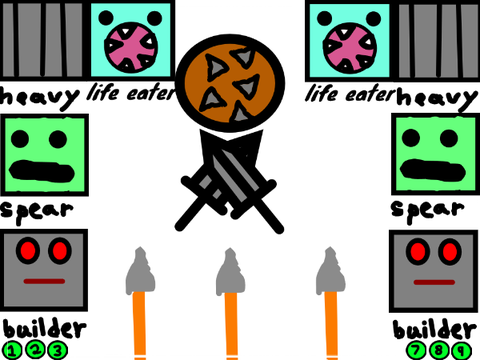2 Player Robot Battle