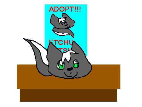 Etchu Pets Adopter- Skunkablu