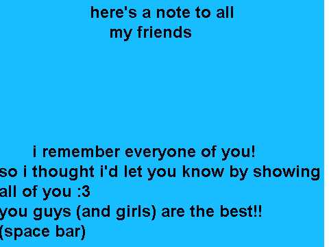 a tribute to all my scratch friends