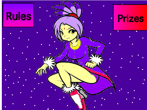 Anime girl colouring contest