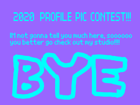 2020 Profile PIcture Contest!