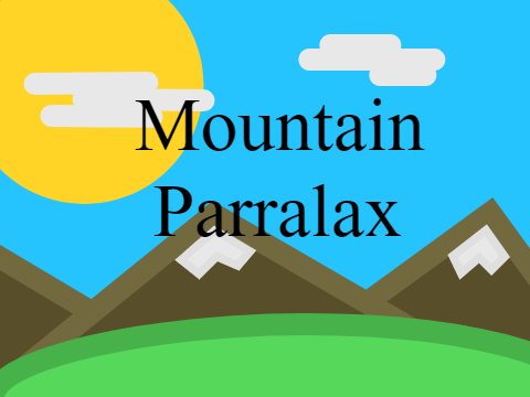 Mountains - Parralax