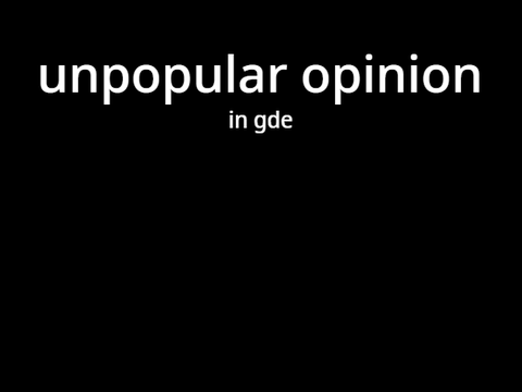unpopular opinion