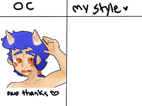 I'll draw your oc~ remix