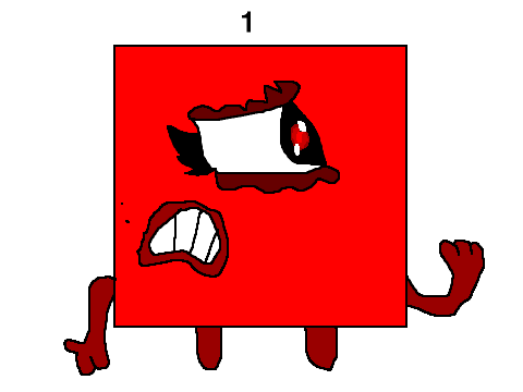 Numberblock One but in anime form (Not my best, but who cares)