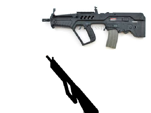 Tavor TAR21 3D Model