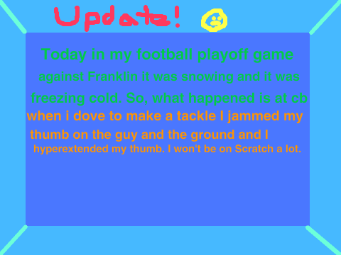Update November 2, 2014