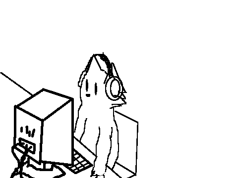 Gotta find a new computer... - a basic animation
