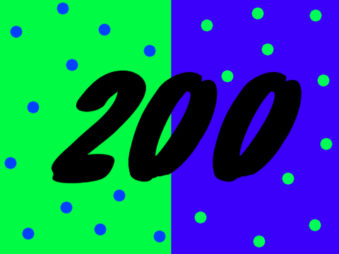 2 0 0