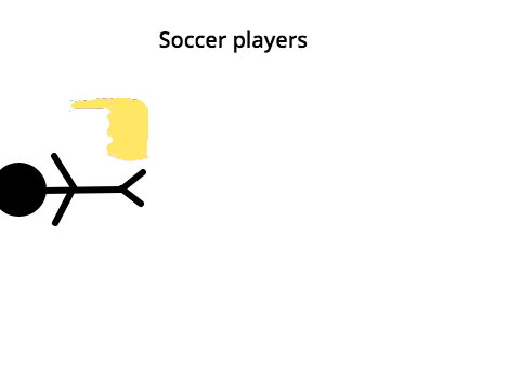 Soccer players