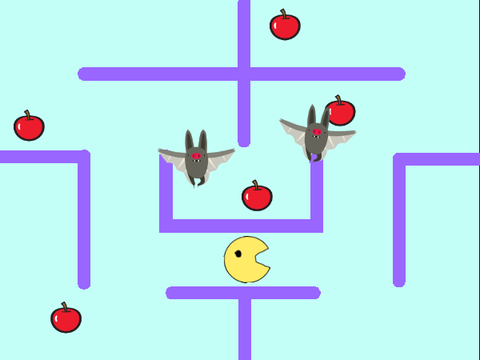 PACMAN  - BAT ATTACK