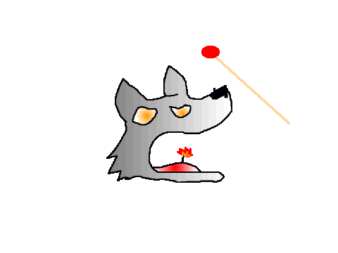 Wolf Candle