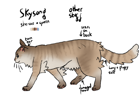 Skysong (old Warriors OC)