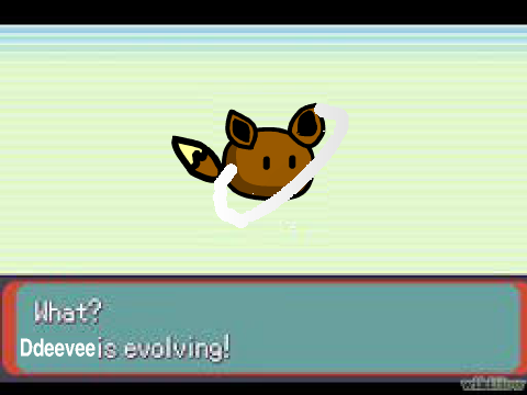 what?! Ddeevee is evolving!