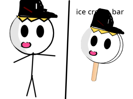 i made myself ice cream