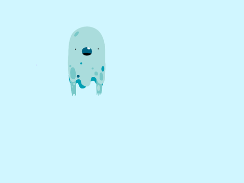 Teleportation effect: Example demo - ghost
