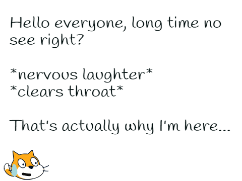 I'm Back Again [I Apologize]