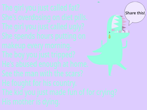 We Dragons are Against Bullying