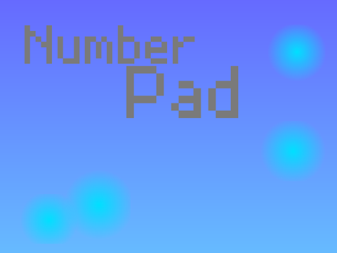 Number-Pad ~for @Starstriker3000