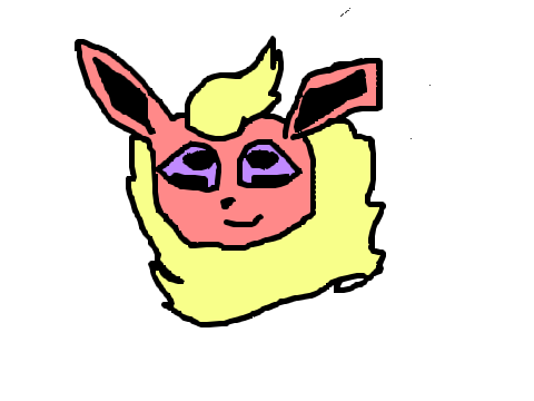 Girl on Fire- Flareon