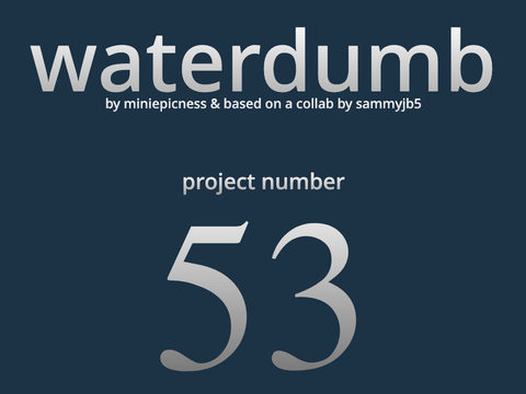 waterdumb pj 53