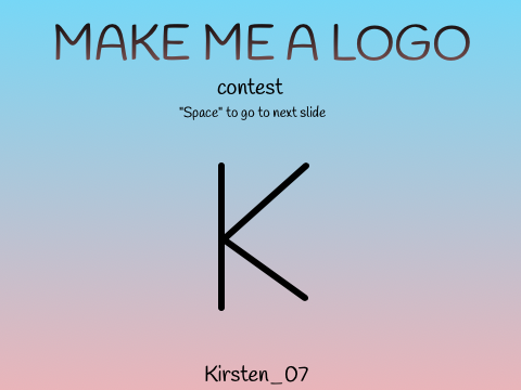 @Kirsten_07's Logo Contest -- Remixed