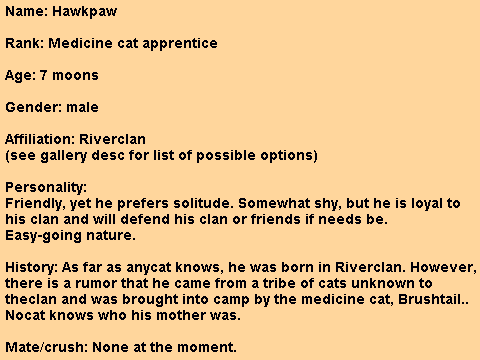 Warriors RP. 3 signups for my role-play