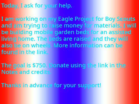 Eagle Scout Fundraiser (HELP!)