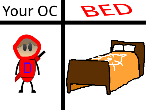 *OPEN* I'll Make Your OC Into A Bed remix