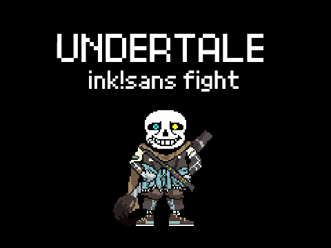 Undertale ink!sans fight