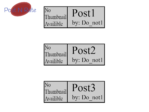 Post N Rate (test project)