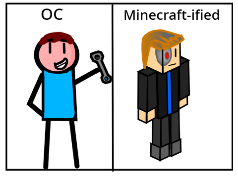 Remix with your OC and i will Minecraftify it. remix