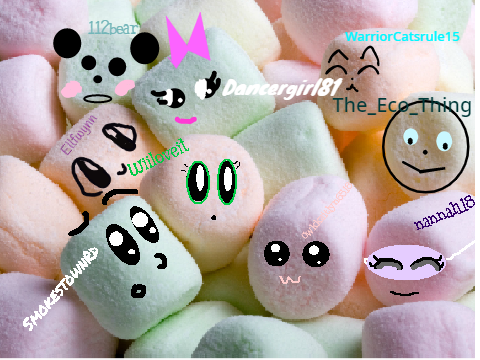 Add Your Own Cute Marshmallow Face! remix remix remix remix