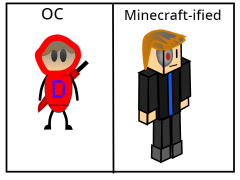 Remix with your OC and i will Minecraftify it. remix
