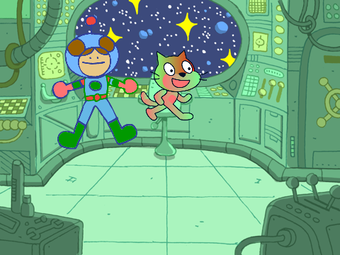 Terrance's Space Party_mildred_yellow