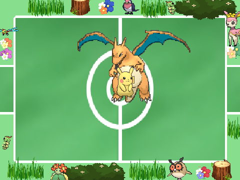 Pokemon Battle: Pikachu  V.S. Charizard