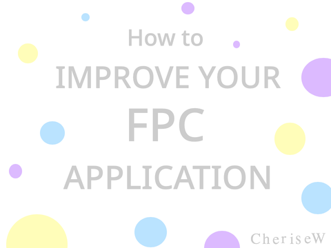 How to Improve Your FPC Application