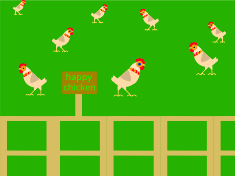 Art contest remix/happy chickens