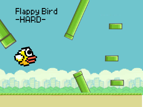 Flappy bird-Harder version