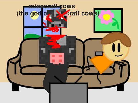 dead minecraft cows