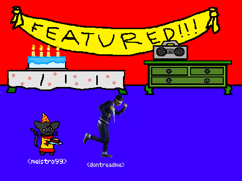 Add yourself to my featured party! remix
