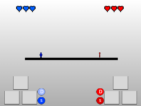 Mobile compatible fighter 2player