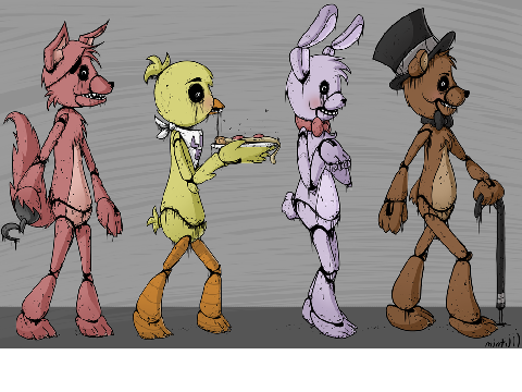 Five Nights At Freddy's Map BACK UPS NEEDED