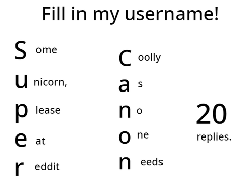 Fill In Challenge remix
