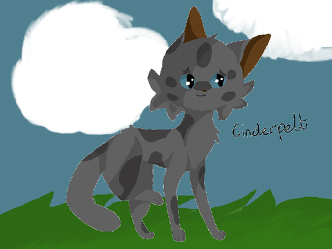 Warrior cats Cinderpelt